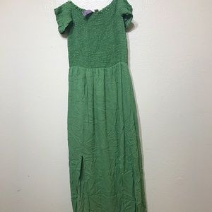 Francesca’s Smock Maxi Dress